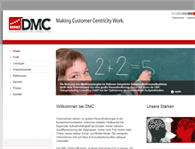 Tablet Screenshot of dialogmarketing-consulting.com